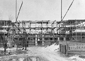 Alumni Hall under construction in 1904