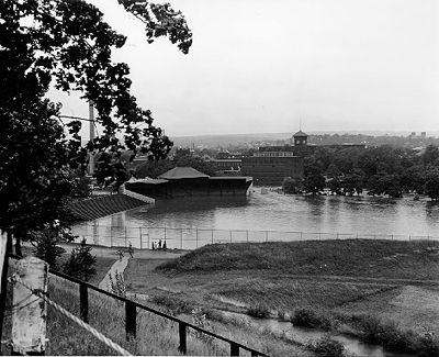 1955 Flood of Athletics Fields