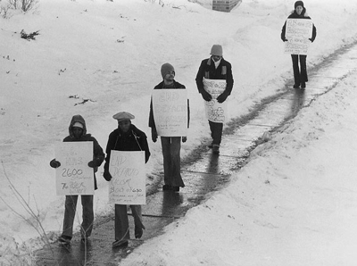 Black Student Union walkout December 1969