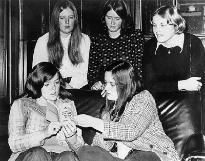 Members of the first class of women 1972
