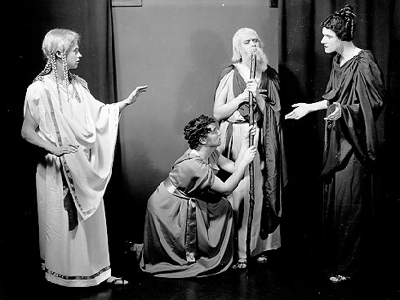 Oedipus Colonneus performance May 12, 1940