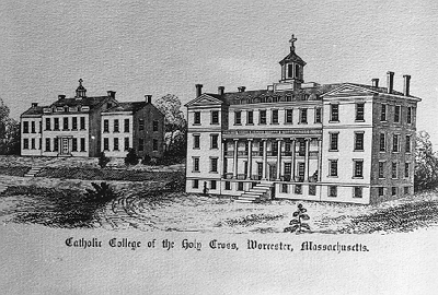Drawing of Fenwick Hall from the 1840s as it was originally planned