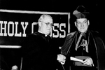 Archbishop Richard Cushing receiving honorary degree
