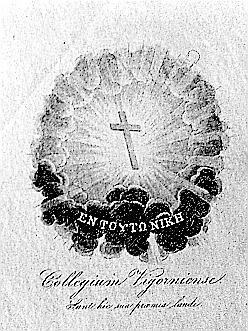 The first seal of the College was created in the 1840s and was used until 1865
