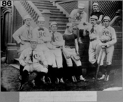 1886 Holy Cross Baseball Team