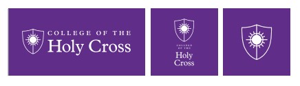 Holy Cross Logos - 1 Color Reversed