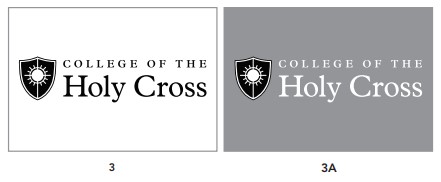 Holy Cross Logos Black and White
