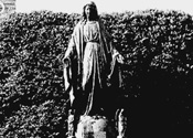 Mary Statue location 1946 to present