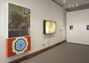 Installation view of works by David Gysek