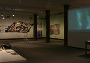 Installation view of Surfacing