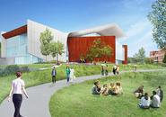 Artist Renderings: View from Figge Hall