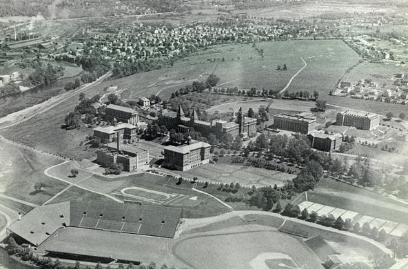 1940 Aerial View of Campus 