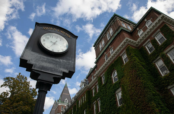 Clock on campus