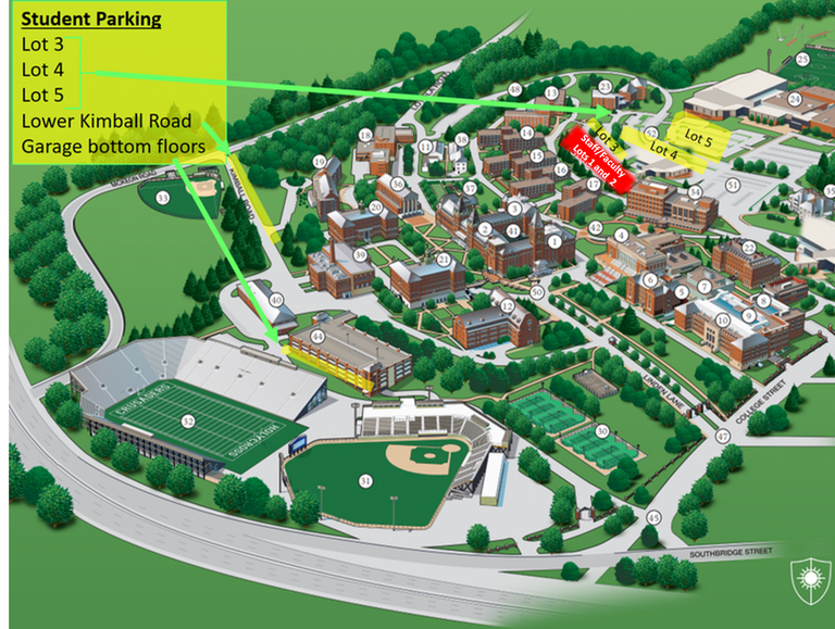 Student Parking Map