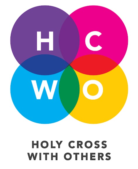 Holy Cross With Others logo of four interlocking circles.