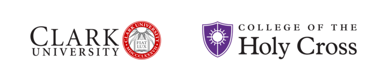Clark and Holy Cross logos