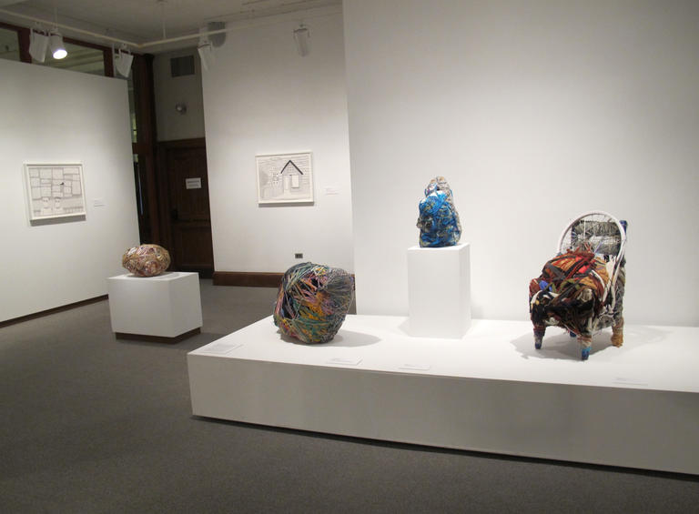 Installation view of Create, 2012