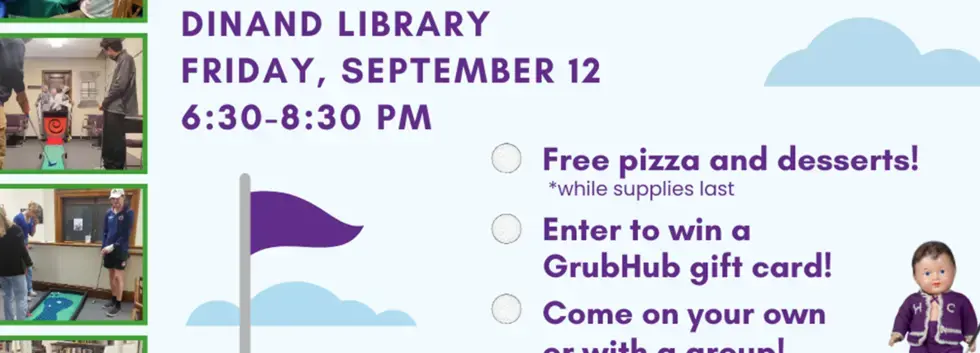 Mini Golf in Dinand Library