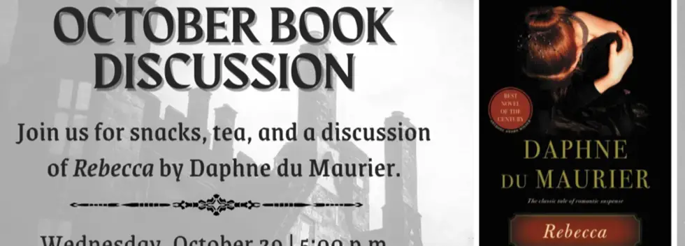 Library Book Club Discussion: Rebecca