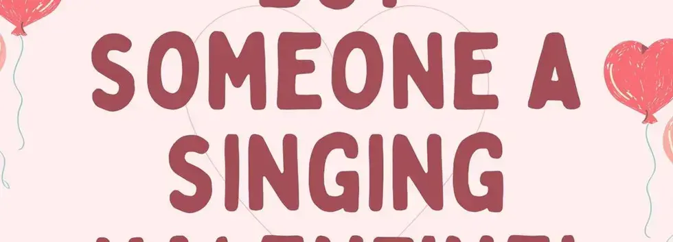 Delilah Singing Valentine Sign Up