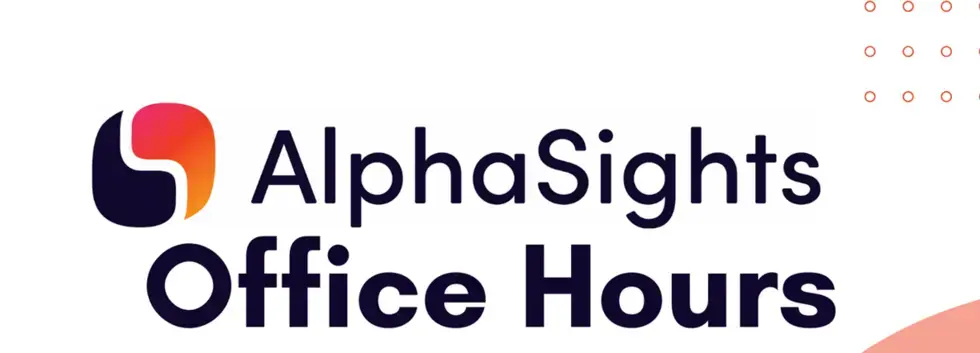 CCD: AlphaSights Office Hours