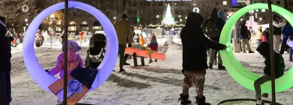 GLOW-IN-THE-DARK PARK POP-UP AT THE WORCESTER COMMON OVAL ICE SKATING RINK