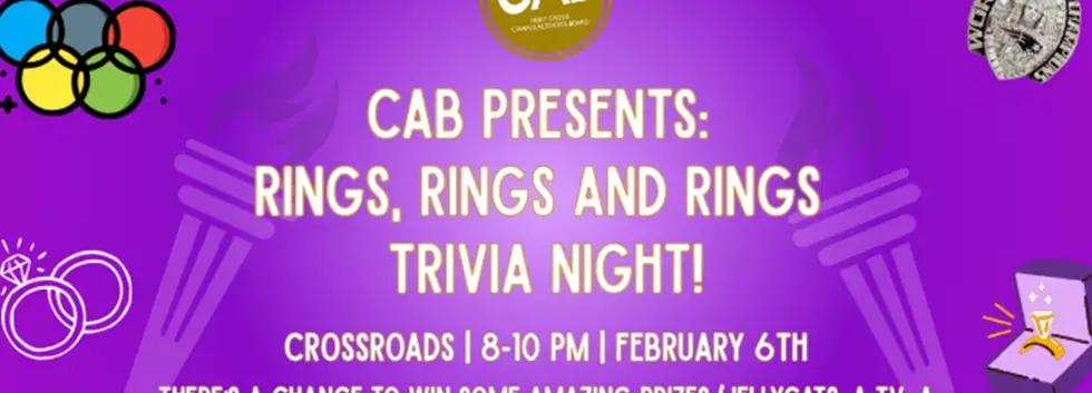 Rings, Rings & Rings Trivia Night