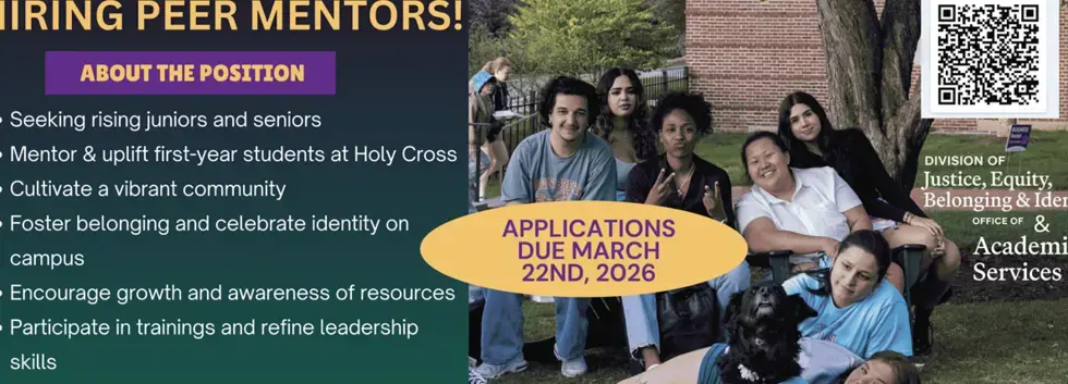 Hiring Peer Mentors!