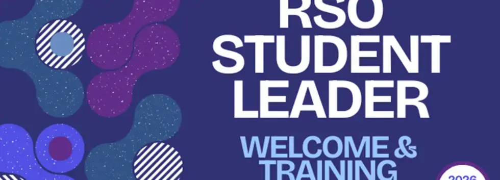 RSO Student Leader Welcome & Training
