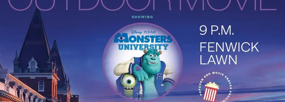 Outdoor Movie Night! Featuring Monsters University