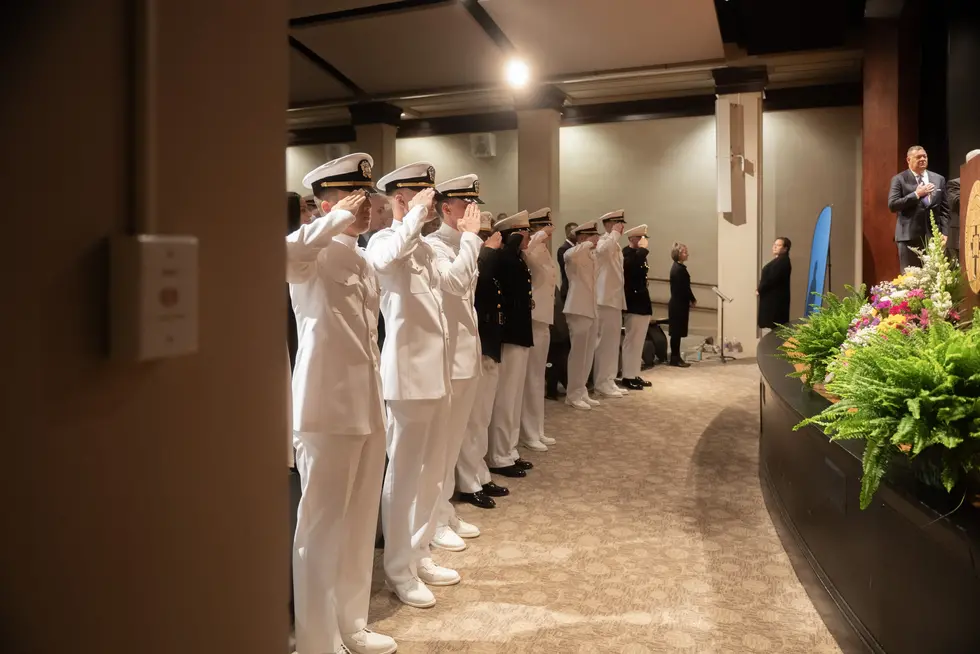 The NROTC Commissioning Ceremony