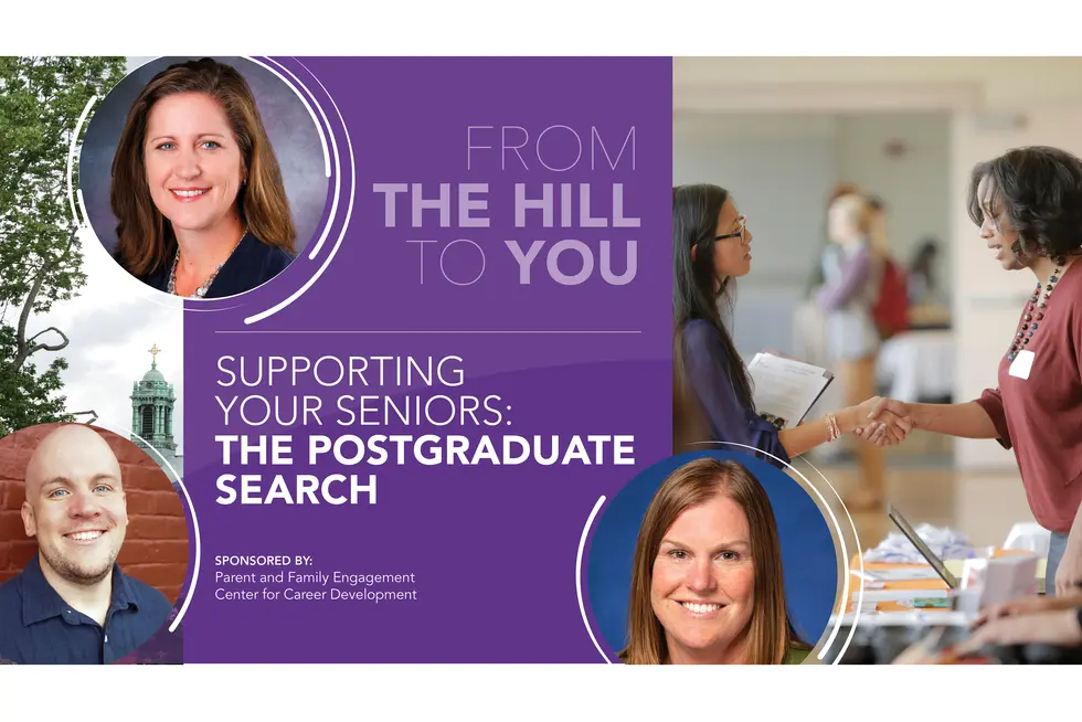 From the Hill to You flyer