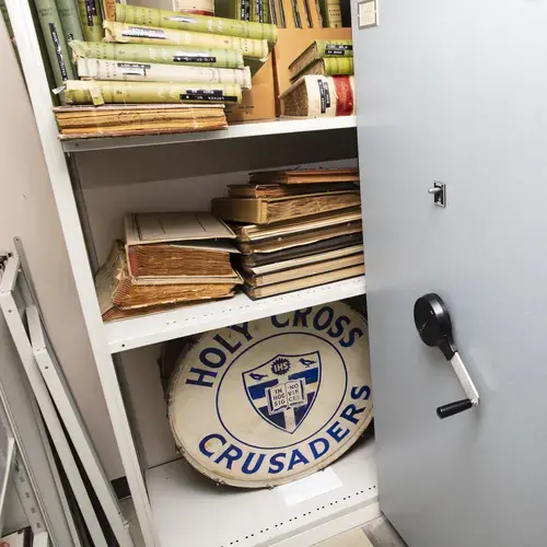 Inside the Holy Cross archives