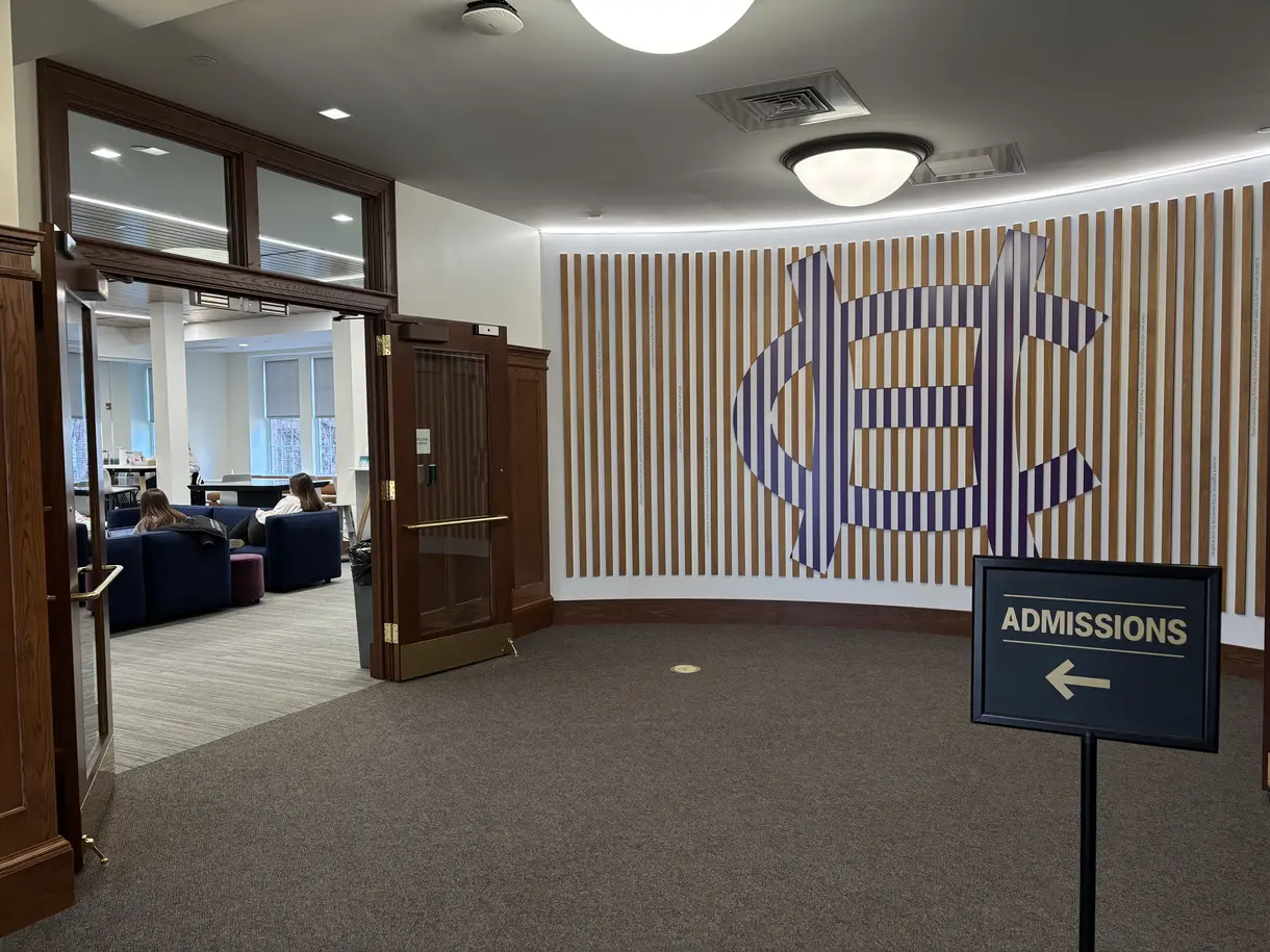 Holy Cross signage