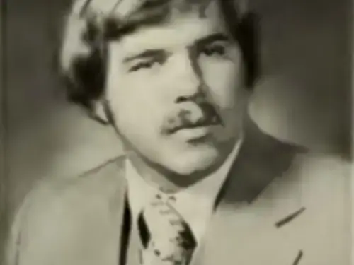 John Klofas from the 1977 Holy Cross yearbook