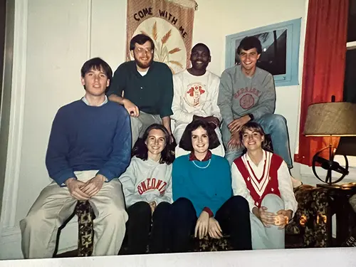 Tom O'Brien with the Jesuit Volunteer Corps