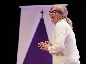 On June 7, 2025, the Ciocca Center joined in the reunion fun, hosting a CrossTalk event with Ally McDonald ’95, Tavares Brewington ’00 and Kati Fernandez ’15.