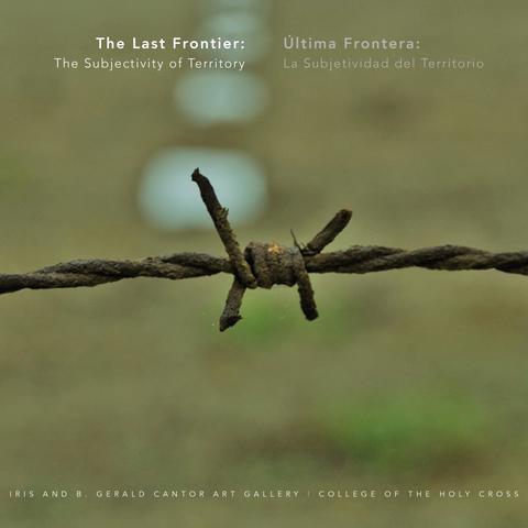 last frontier catalog cover featuring a close up photo of barbed wire