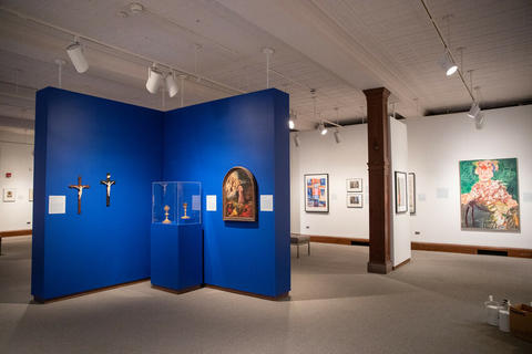 Interior of the Cantor Art Gallery