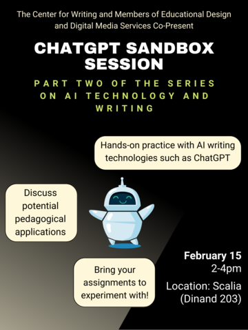ChatGPT Sandbox Session