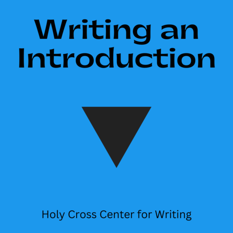 writing an introduction