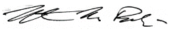 Robert Bellin signature
