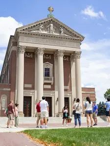 A campus tour at Holy Cross