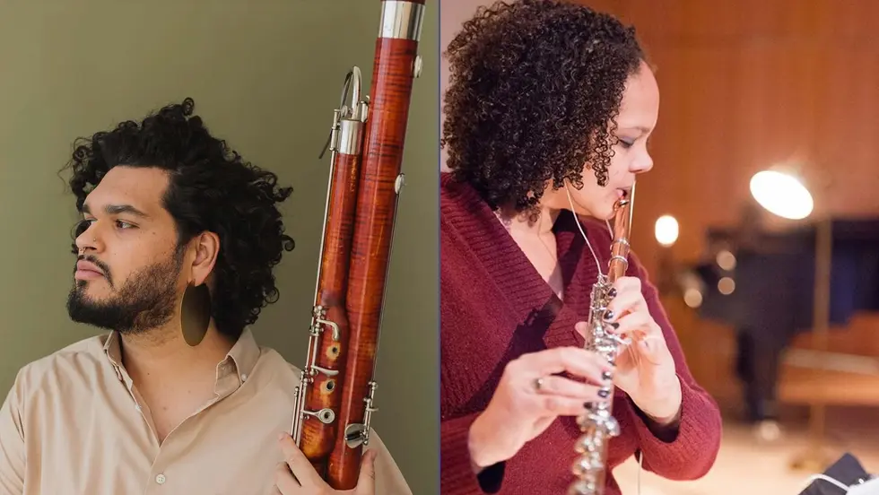 Guest artists Alice Jones (flute) and Alexander Davis (bassoon) join the Holy Cross Orchestra, under the direction of Michael Carney, for the world premiere of Matthew Jaskot’s double concerto, By the Ocean in May.