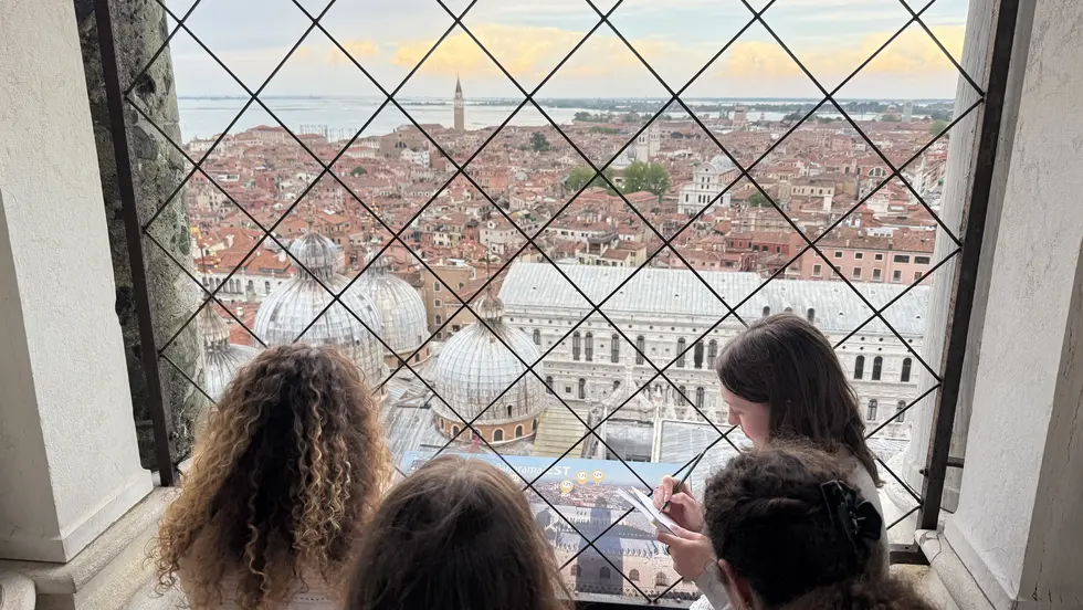 View of Venice from the Campanile