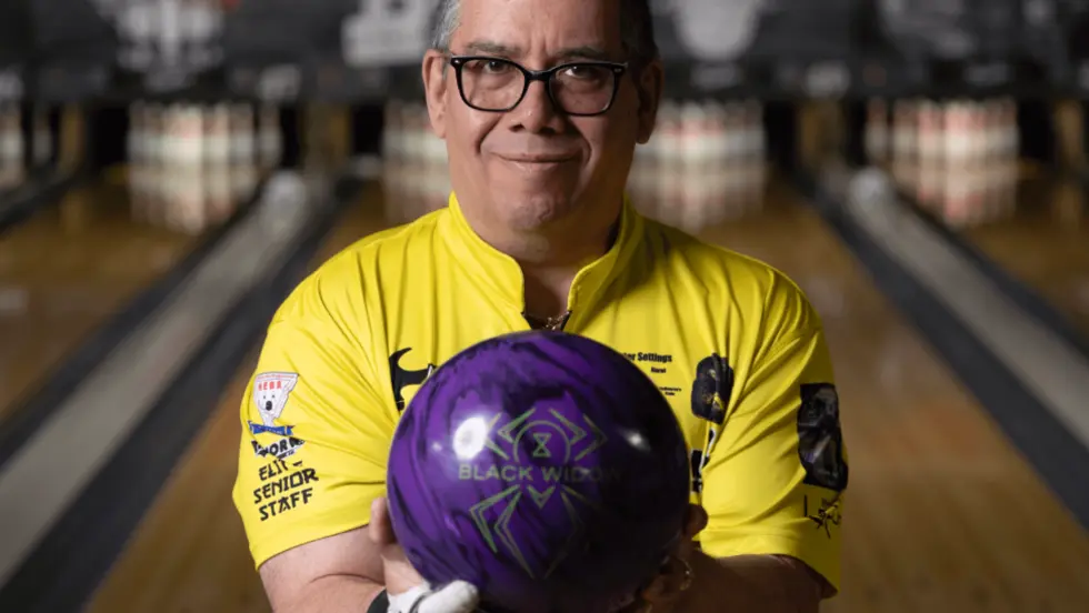 Chris Monroy bowling