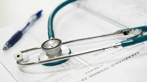Stethescope and chart; photo by Pixabay