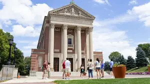 A campus tour at Holy Cross