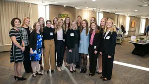 On Nov. 2, 2024, Women in Business welcomed nearly 200 alumnae and students to this year’s conference