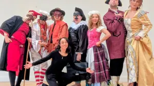 actors dressed in costume